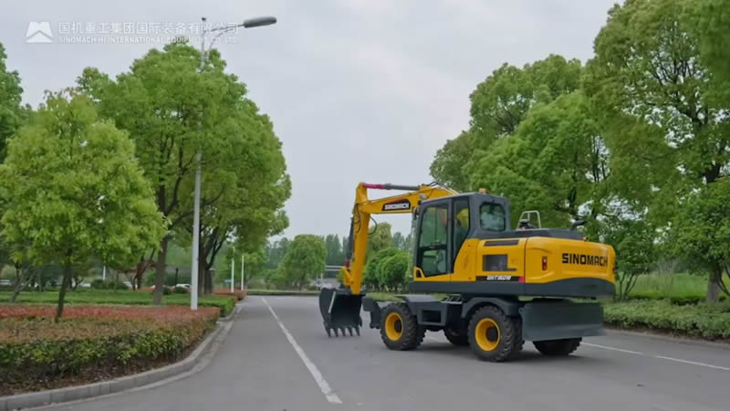 GHT160W Wheel Excavator