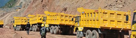 GKM90P Offroad Wide Dump Truck