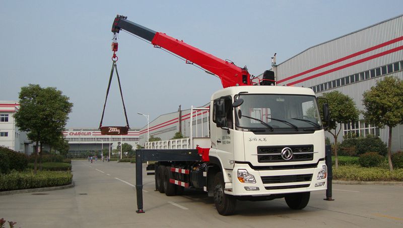 SQ12 Truck Mounted Crane (Straight Boom Crane)