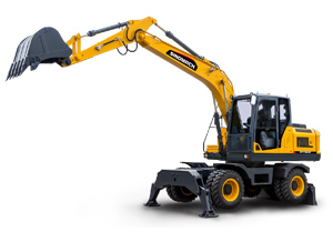 GHT160W Fully Hydraulic Wheel Excavator